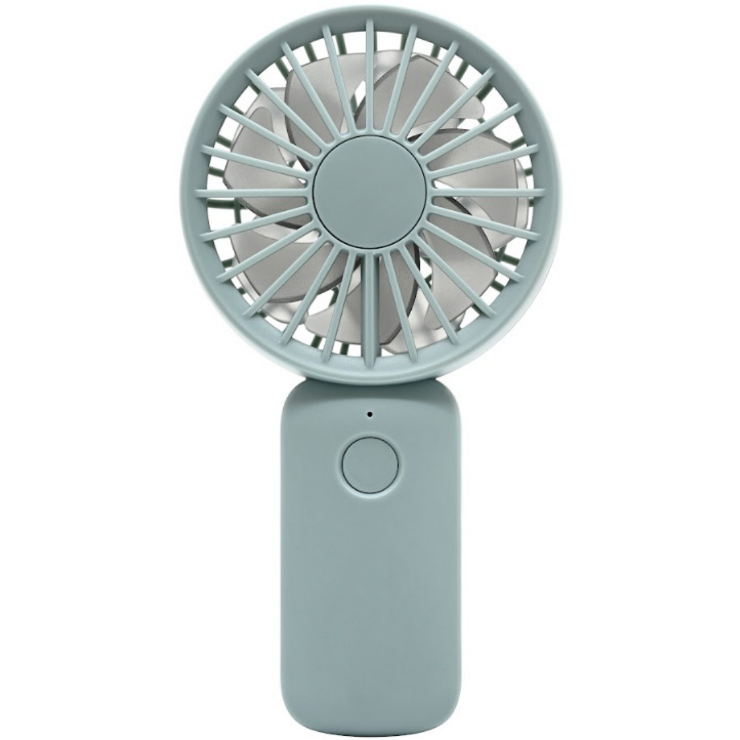 Rhythm 麗聲 Silky Wind Handy Fan S - 2024 New USB充電式無線雙葉便攜風扇|手提風扇|掛頸|雙扇葉|座枱風扇