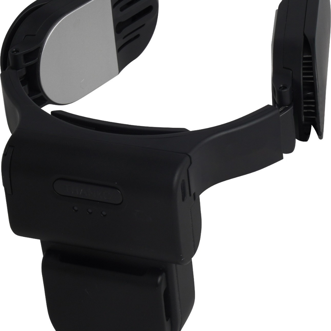 Thanko Neck Cooler Air Hanging Neck Cooler + Fan 2024|Cooling Plate|Fan|Three Modes|250g|2000mAh Battery|Licensed in Hong Kong