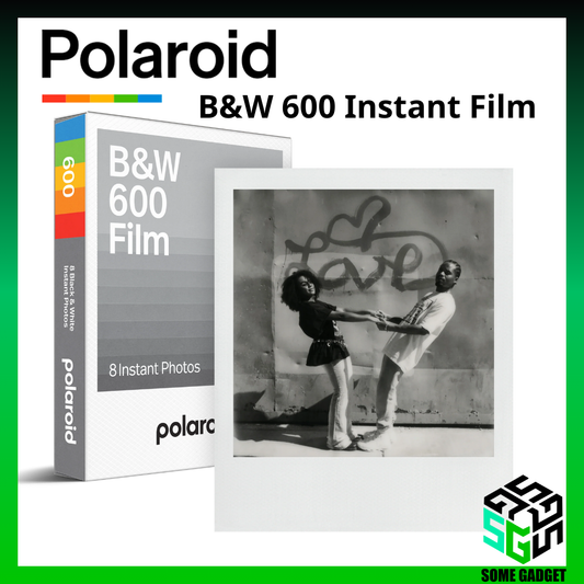 Polaroid B&W 600 Film 寶麗來 黑白即影即有相紙 - 香港行貨
