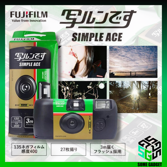 日版 FUJIFILM 富士 QuickSnap Simple Ace 相機 27張