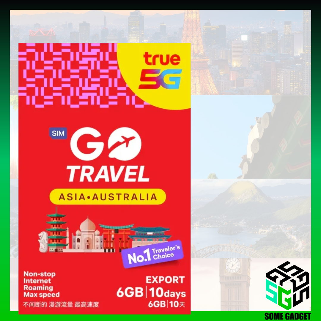 TrueMove5G 亞洲及澳洲 5G 10天 6GB 無限數據上網卡 - 不丹旅遊首選