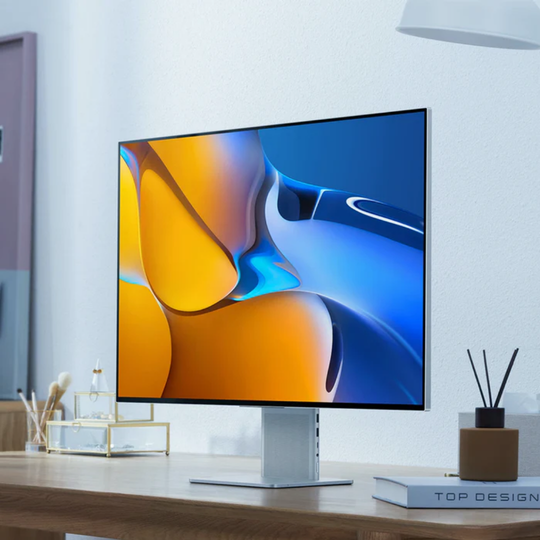 Huawei 28.2” 平面顯示屏 - 無線連接 | 4K 電影級色域 | 鋁合金一體化機身