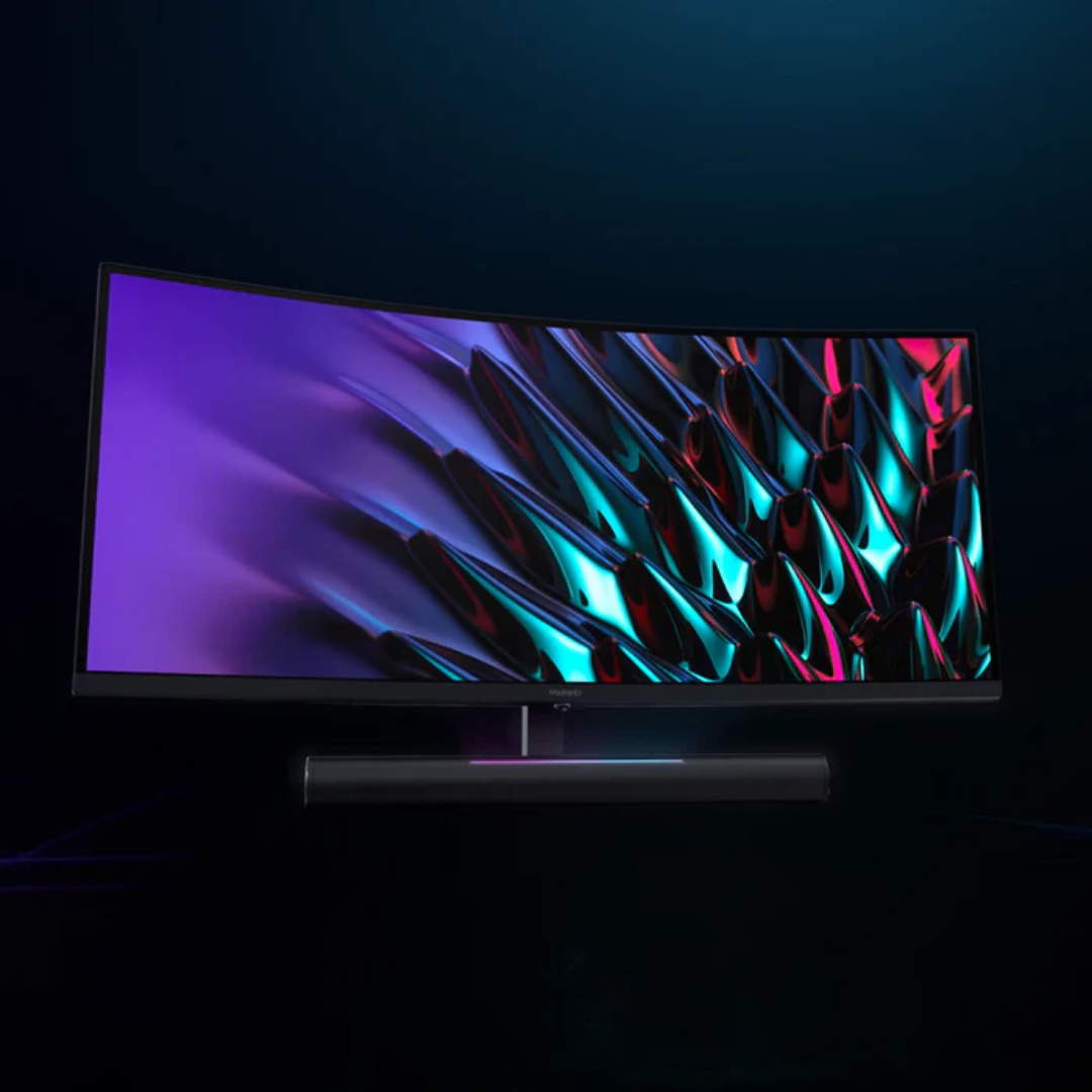 HUAWEI MateView GT 34” 21:9 曲面顯示屏 電競專用 21:9 比例、165 Hz 螢幕刷新率 一體式 SoundBar