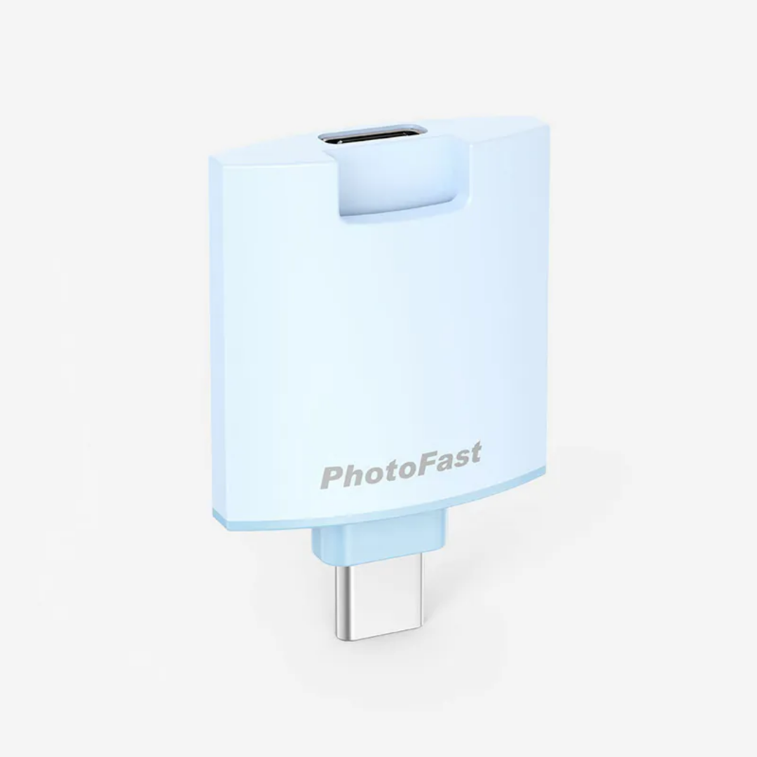 Photo Fast Cube Slim 備份方塊|iPhone / iPad / Android 直插自動備份|不需網路、不需插電