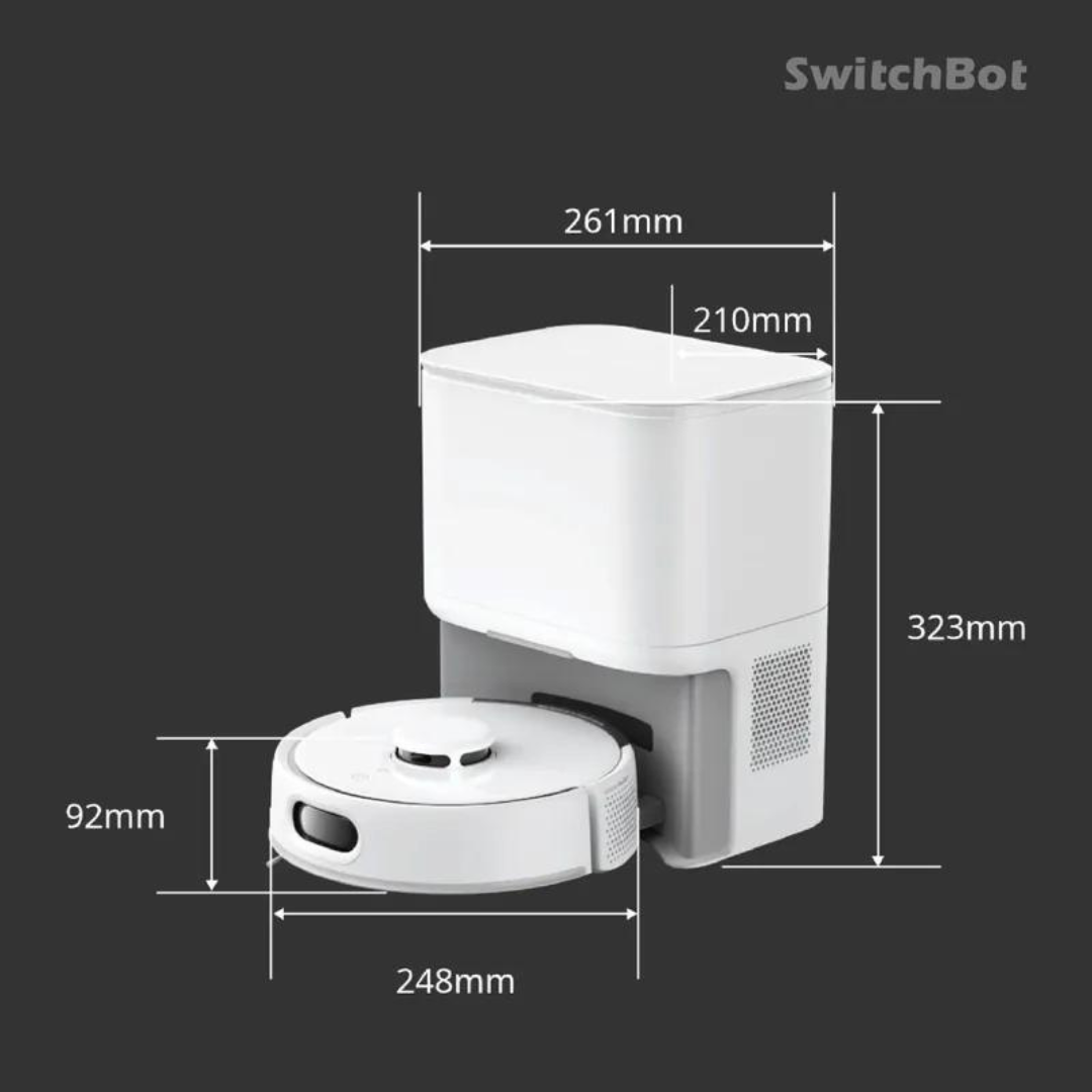 SwitchBot Sweeping and Vacuuming Robot K10+ Pro - Designed for families with pets - Licensed in Hong Kong