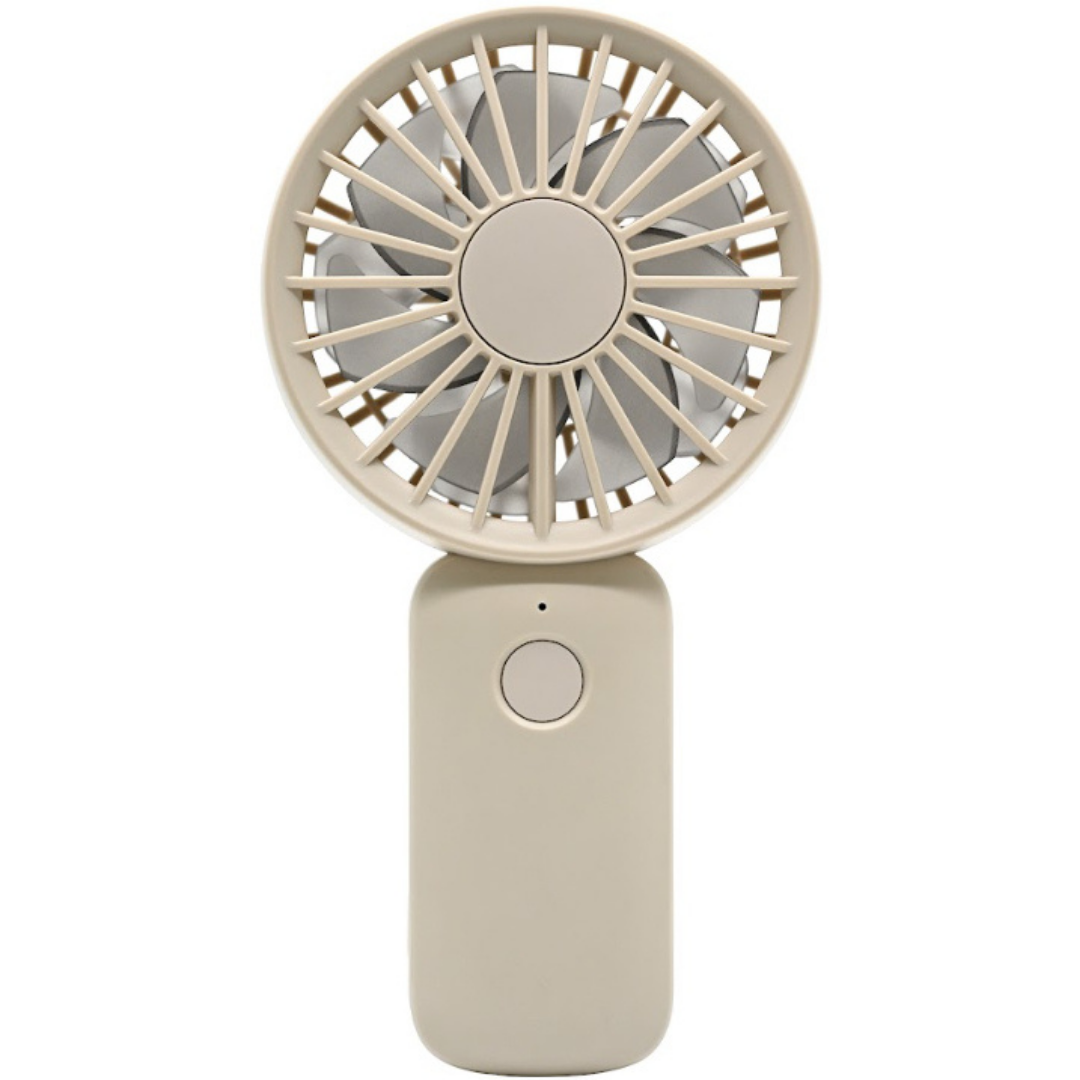 Rhythm 麗聲 Silky Wind Handy Fan S - 2024 New USB充電式無線雙葉便攜風扇|手提風扇|掛頸|雙扇葉|座枱風扇