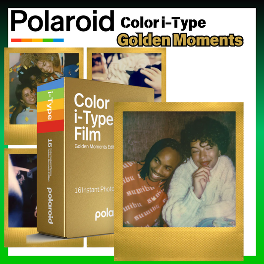 Color i‑Type Golden Moments Film Double Pack - 金色 16張裝