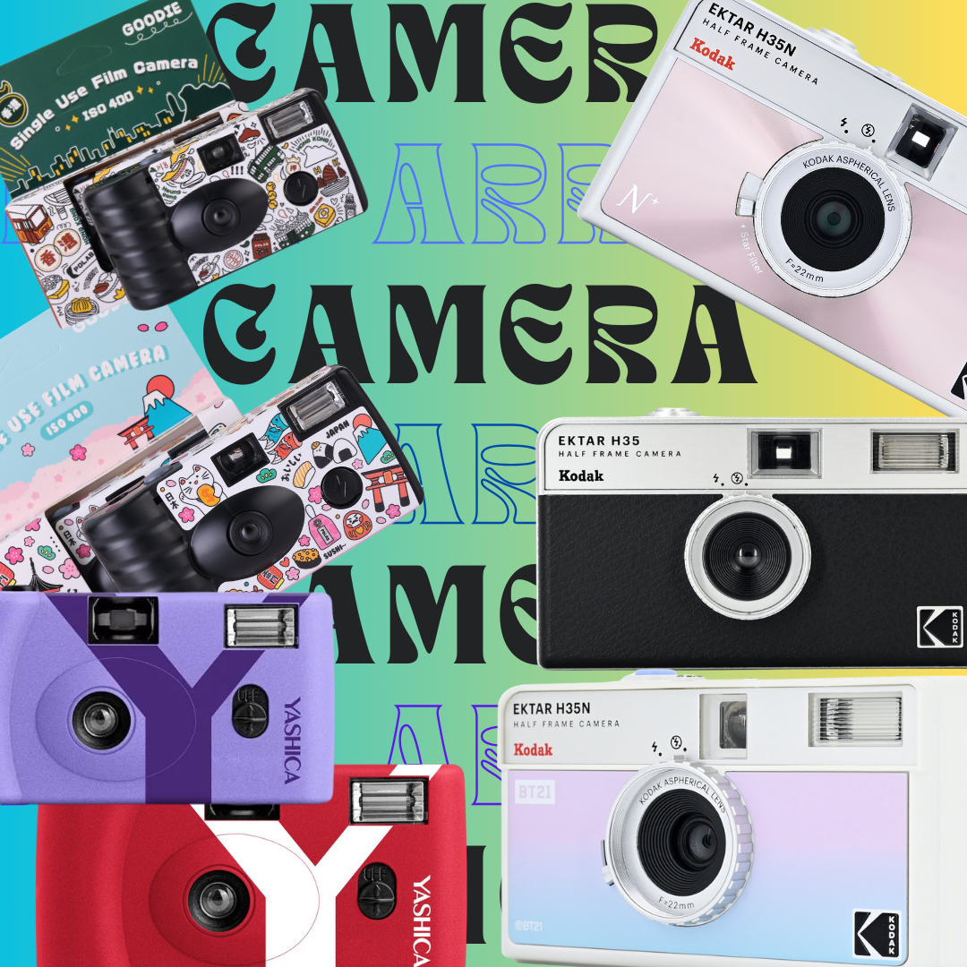 Fujifilm即影即有相機｜Kodak 菲林相機｜一次性相機