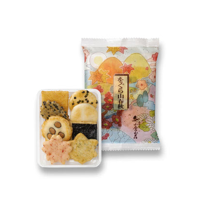 《小倉山春秋》季節限定 8款工藝烤米餅禮盒 (小盒/中盒/大盒）- 日本直送 賀年禮盒