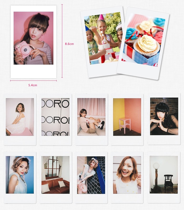 Fujifilm instax Mini Film -  即影即有菲林相紙
