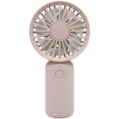 Rhythm 麗聲 Silky Wind Handy Fan S - 2024 New USB充電式無線雙葉便攜風扇｜手提風扇|掛頸｜雙扇葉｜座枱風扇