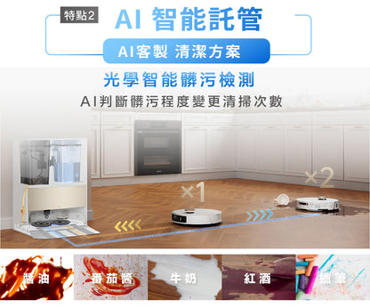 追覓 Dreame - L20 Ultra AI仿生全能掃拖旗艦機皇 | 7000PA吸力 | 首創自動拆裝拖布 | 延邊清潔0死角 | 58℃熱水洗拖布