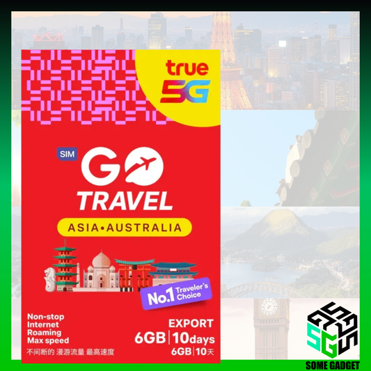 TrueMove5G 亞洲及澳洲 5G 10天 6GB 無限數據上網卡 - 不丹旅遊首選