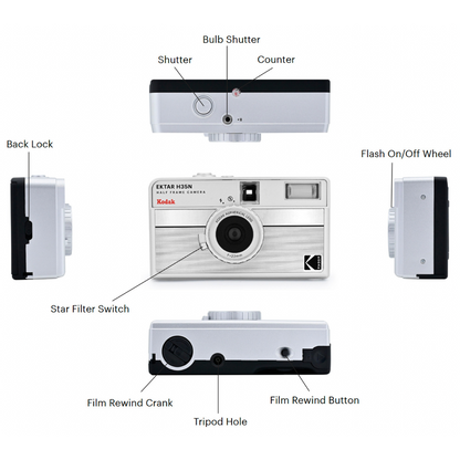 KODAK Ektar H35N BT21 Edition Half Frame Camera 可重用半格菲林相機