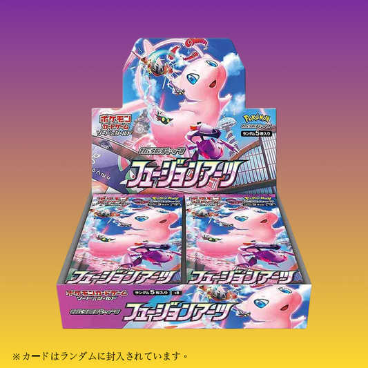 Pokemon TCG 日版 劍與盾 S8 「フュージョンアーツ」匯流藝術 擴充包