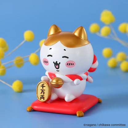 Chiikawa吉伊卡哇招財公仔預購 - 台灣 7-11 限定 特別版金色小八