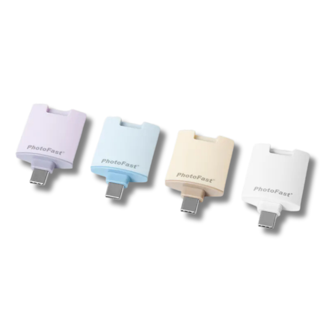 Photo Fast Cube Slim 備份方塊｜iPhone / iPad / Android 直插自動備份｜不需網路、不需插電