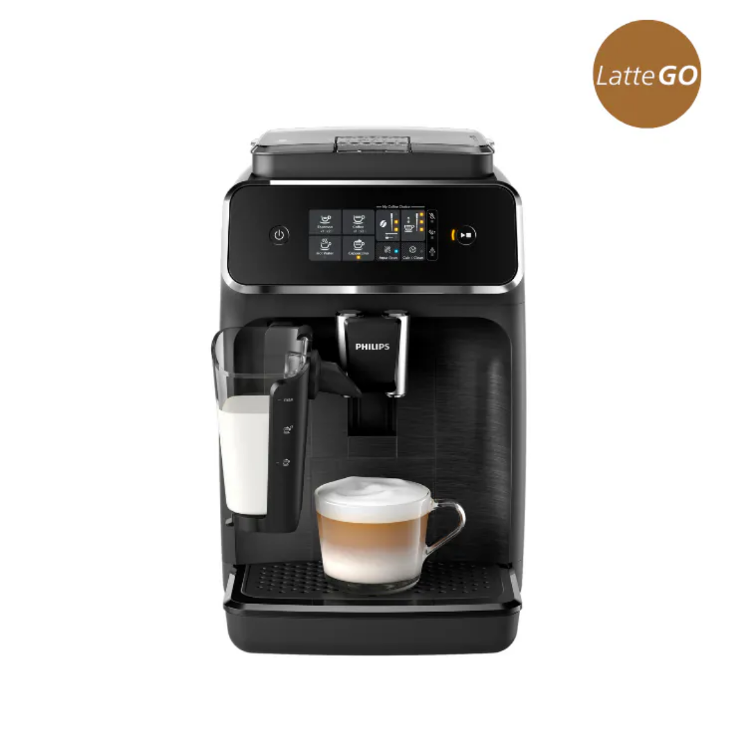 Philips EP2230/10‧Series 2200 fully automatic espresso machine｜12 grinding levels｜Cyclone milk froth technology｜AquaClean｜Hong Kong licensed product｜Original 2-year warranty