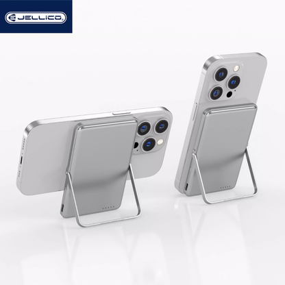 Jellico P39 5000mAh 無線充電 - 香港行貨 - 0.9cm厚度 一體化支架