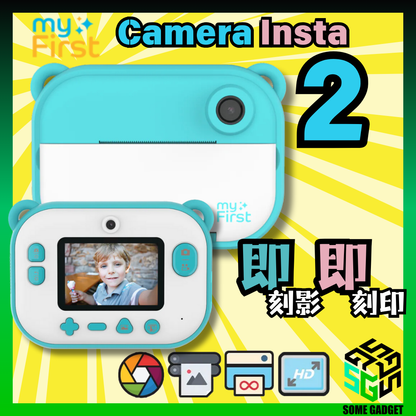 myFirst Camera Insta 2 即影即印 兒童相機 - 即刻影即刻印，相片10秒內搞掂