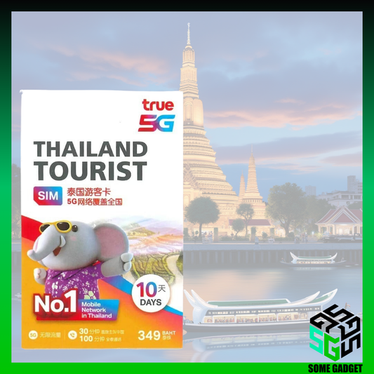 TRUEMOVE H Thailand Elephant Card 10-day upgraded 5G unlimited Internet card + 100 minutes of local calls 