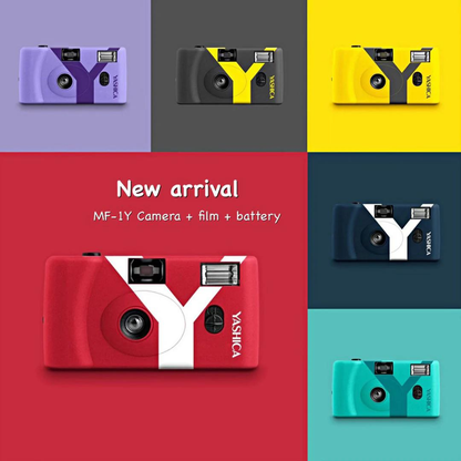 YASHICA - MF-１菲林相機 2022 S/S Edition - 紅色,黑色,藍色,黃色,紫色,綠色