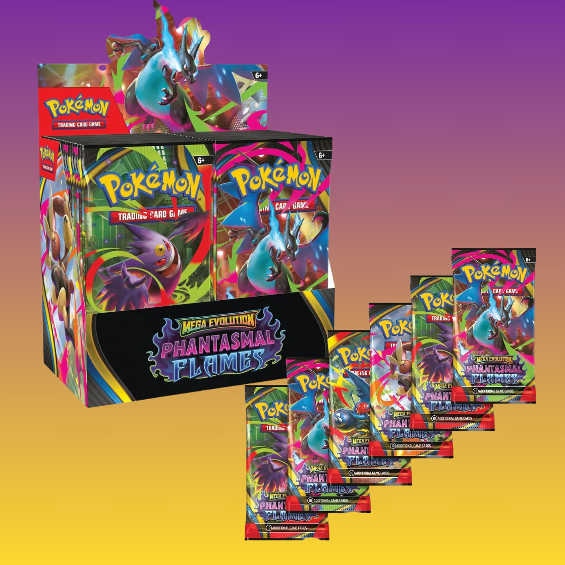 Pokemon ME02 Phantasmal Flames Booster Box - 36 Some Gadget Pokemon ME02 Phantasmal Flames Booster Box - 36 Some Gadget