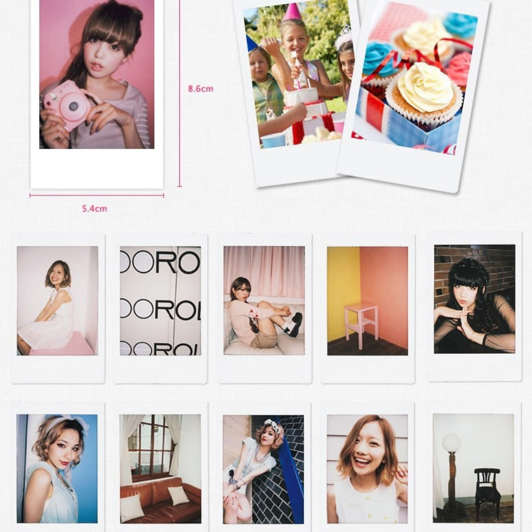 FUJIFILM INSTAX MINI 富士即影即有菲林相紙 白邊雙裝 - 20 張