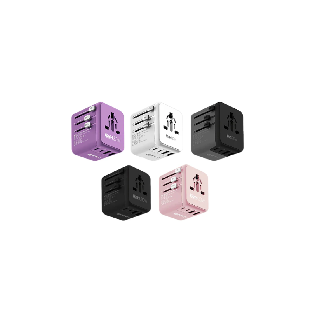Infinity GaN世界通用PD萬能充頭插頭 GaN20W(606) - 原裝行貨