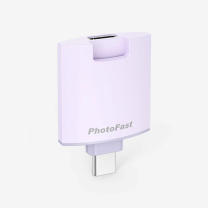 Photo Fast Cube Slim 備份方塊｜iPhone / iPad / Android 直插自動備份｜不需網路、不需插電
