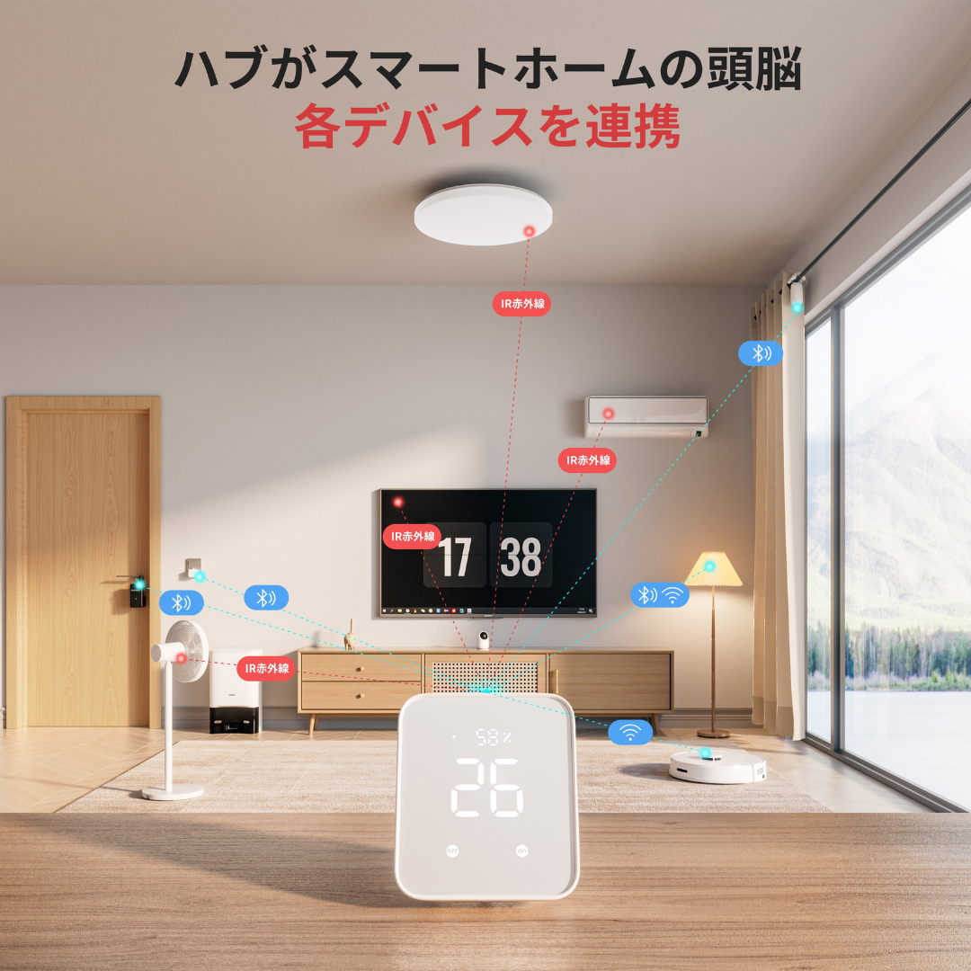 SwitchBot Hub 2 智能管家第二代 - 香港行貨