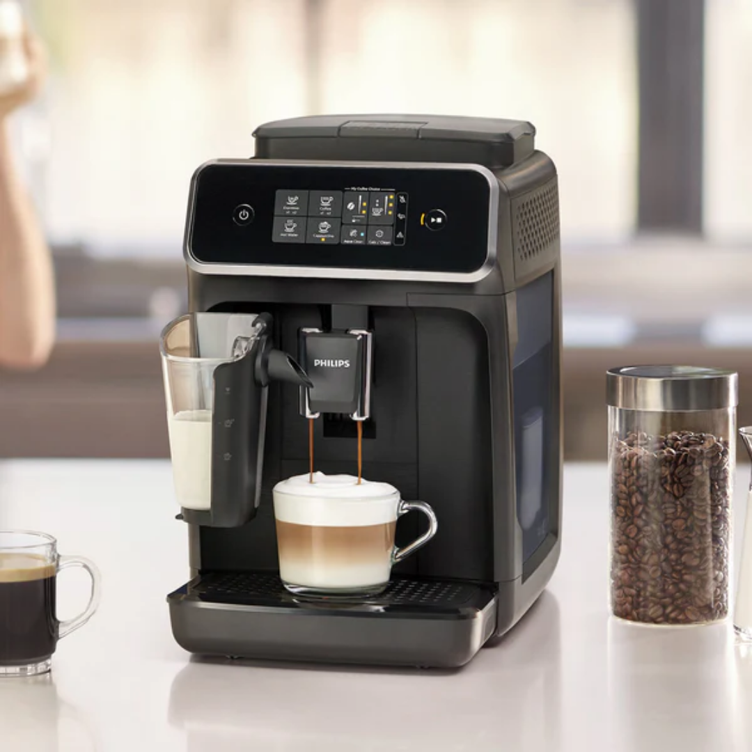 Philips EP2230/10‧Series 2200 fully automatic espresso machine｜12 grinding levels｜Cyclone milk froth technology｜AquaClean｜Hong Kong licensed product｜Original 2-year warranty