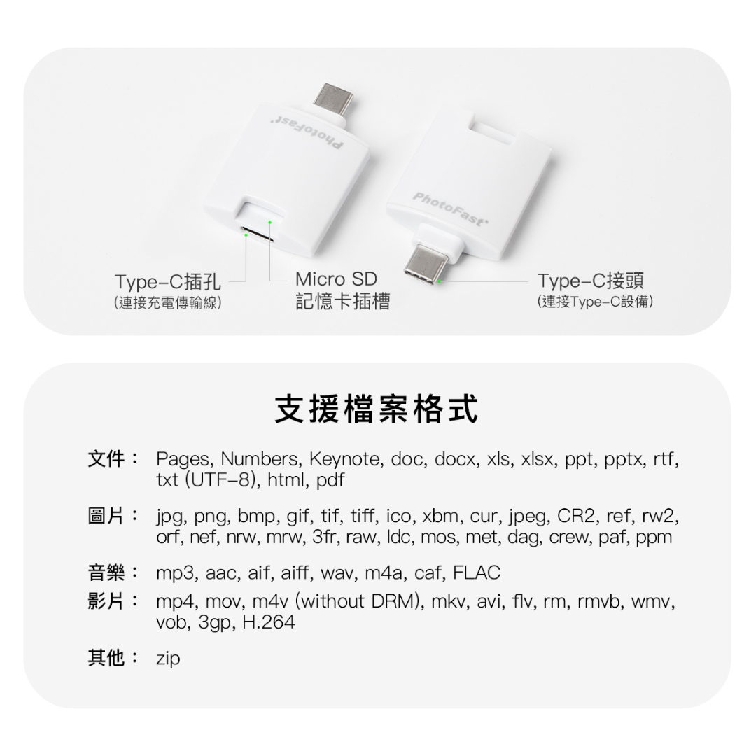 Photo Fast Cube Slim 備份方塊｜iPhone / iPad / Android 直插自動備份｜不需網路、不需插電