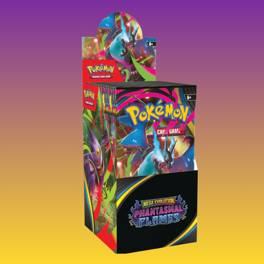 Pokemon ME02 Phantasmal Flames Booster Box 原盒 - 18包