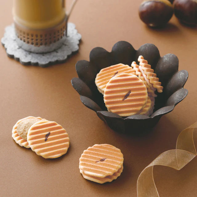 《京都鼓月》姬千壽｜粟子餡窩夫餅 12入 - 日本直送 賀年禮盒