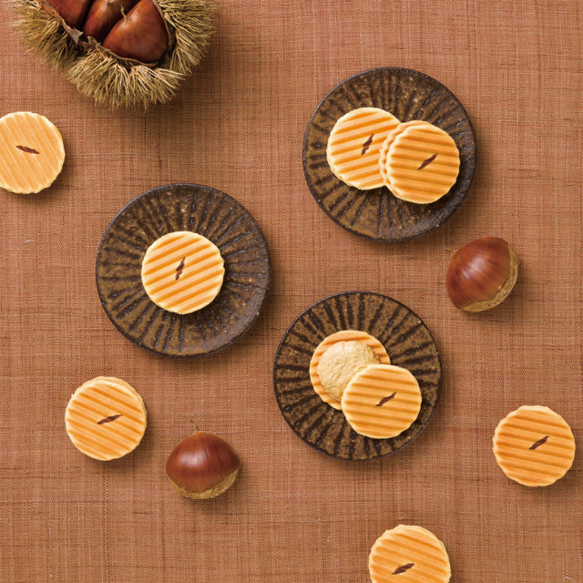 《京都鼓月》姬千壽｜粟子餡窩夫餅 12入 - 日本直送 賀年禮盒