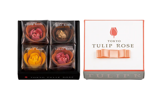 TULIP ROSE｜經典禮盒｜鬱金香｜4個入 - 日本直送 賀年禮盒