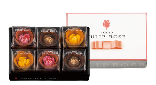 TULIP ROSE｜經典禮盒｜鬱金香｜6個入 - 日本直送 賀年禮盒