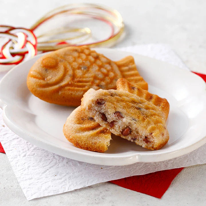 《築地千歲》北海道紅豆鯛魚燒 6入 - 日本直送 賀年禮盒