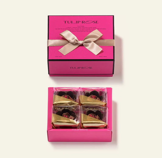 TULIP ROSE｜期間限定｜玫瑰朱古力｜4入/9入 - 日本直送 賀年禮盒